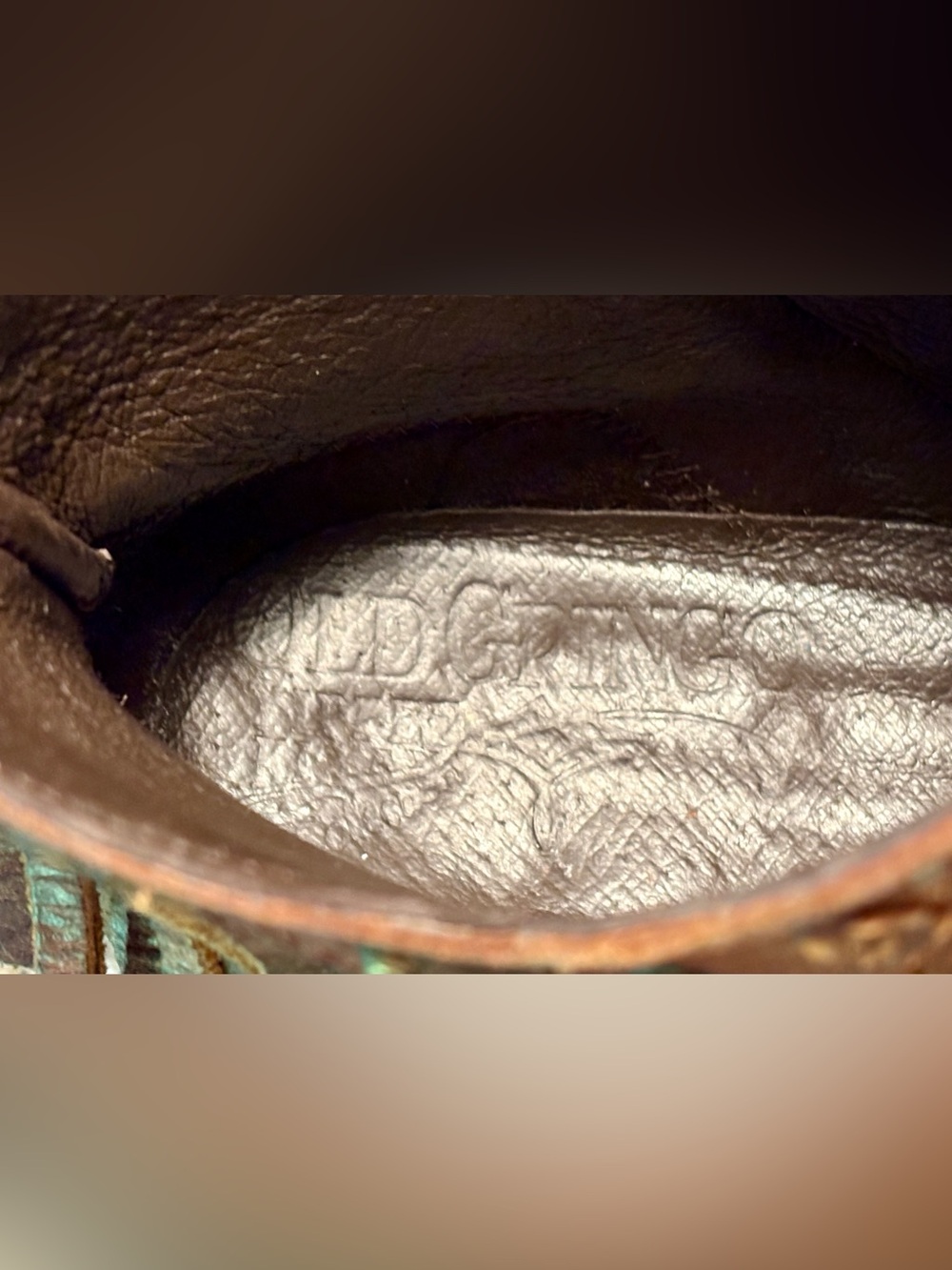 Old Gringo “Milani” Brown Leather Fringe Ankle Boots - Picture 10 of 11
